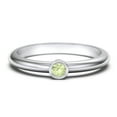 thumbnail image 1 of Bague Classique avec Pierre de Naissance - Péridot (Août), 1 of 4