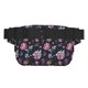 thumbnail image 3 of Fotbe Roses Flowers Cangurera Cuadrada con Estampado de Doble Capa, Bolsa de Cintura Ajustable Mini para Hombres y Mujeres, 3 of 9