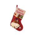 thumbnail image 4 of Medias navideñas Medias navideñas grandes Decoración Decoración para fiestas navideñas Calcetines portátiles para chimenea de Navidad para chimenea Papá Noel, 4 of 10