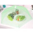 thumbnail image 4 of Malla protectora plegable para alimentos con forma de paraguas. Protege la comida de insectos y moscas en picnics, barbacoas y más (color aleatorio)., 4 of 6