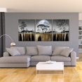 thumbnail image 6 of Wall Art For Living Room Family Wall Decor For Bedroom Black And White Wall Pictures Tree Canvas Art Print For Bathroom Wall Painting Artwork For Office Kitchen Home Decor Inspiration Wall Decoration, 6 of 6