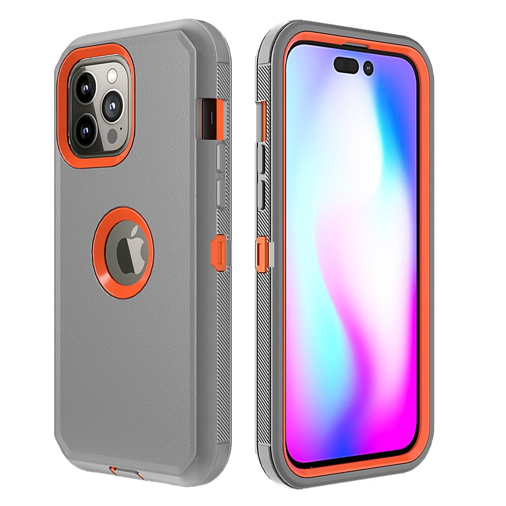 High smartphone case, iPhone® 14 Pro Max, Silver tone