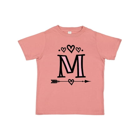 

Inktastic Letter M Monogram Tribal Arrow Gift Toddler Toddler Girl T-Shirt