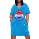 thumbnail image 2 of SPOCK FOR PRESIDENT Vestido suelto con bolsillos traje de verano para mujer vestido suelto para mujer, 2 of 7