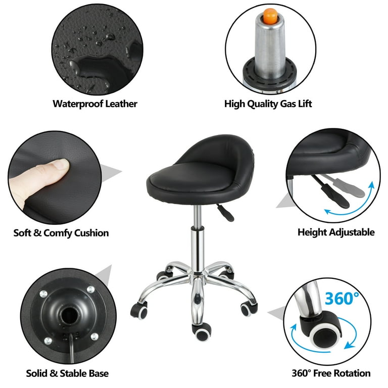 Spa luxe deals rolling stool