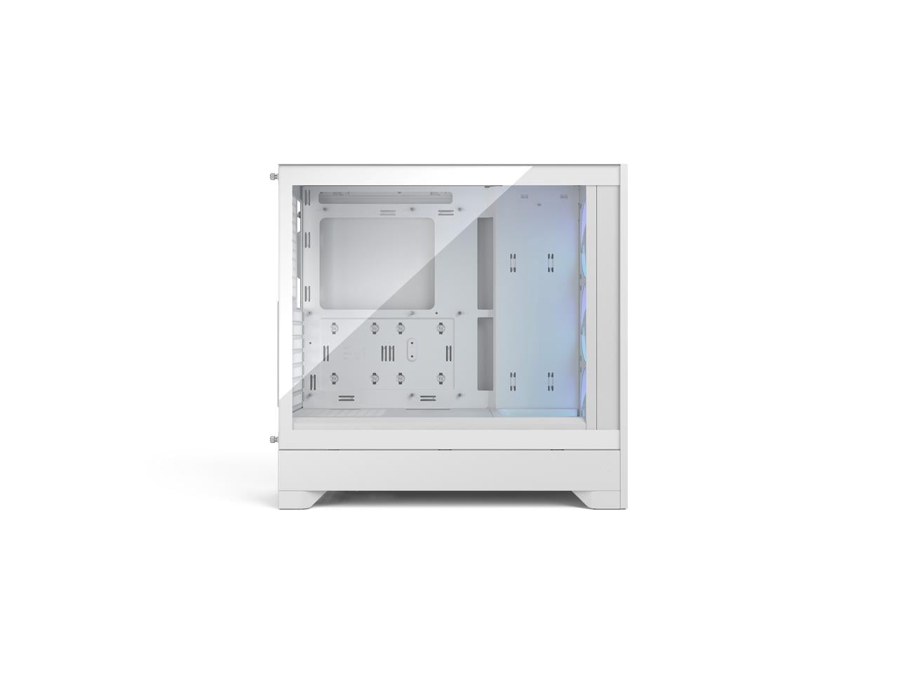 Fractal Design Pop 2 Air White RGB - Tempered Glass - Performance Airflow PC Gaming Case - Mesh Front Panel - Three 120 mm RGB Fans Included - Spacious Interior - ATX/mATX/ITX Motherboard Support