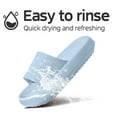 thumbnail image 2 of Cloud Slide Sandal for Women and Men, Pillow Slippers Thicken Sole Slide, Shower Bathroom Slides Sandals, Slides Super Comfy Soft Foam Slip-Resistant Slides, 2 of 6