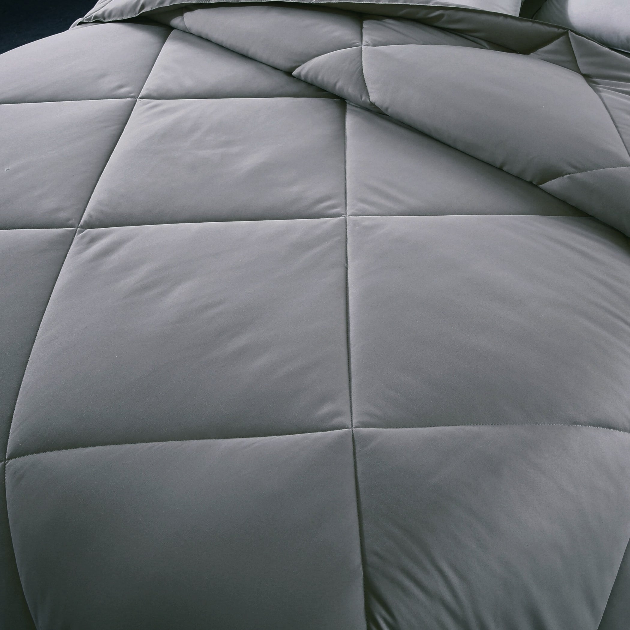 St. James Home Microfiber Nano Comforter, White, King