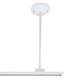 thumbnail image 1 of Kit de varilla y cubierta Nora Lighting Nt-336 de 91 cm para iluminación de riel - Blanco, 1 of 5