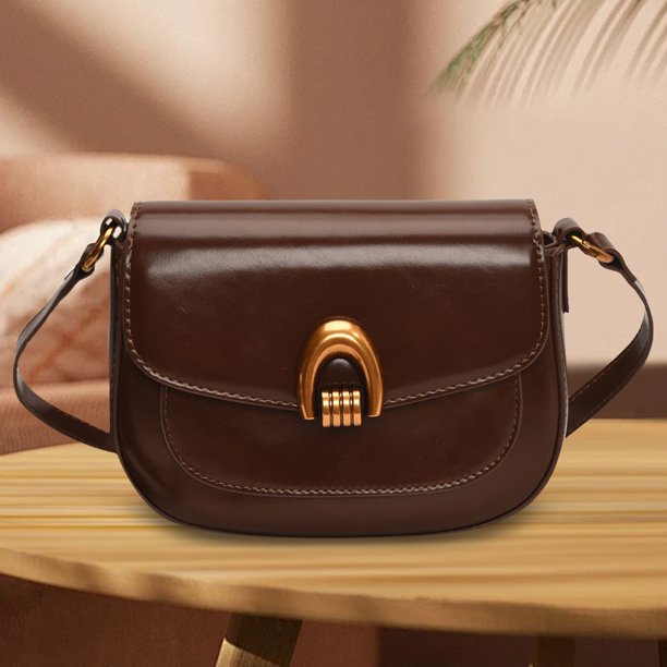 Bolso Hombro Mujeres Vintage Correa Ajustable Crossbody Exquisito Bolsillo Damas