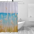 thumbnail image 2 of FREEAMG Reeds Lakes Shower Curtain, Waterproof Shower Curtain, Polyester Fabric Specially Designed for Bathtub, 60x72 Inch, 2 of 6