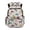 Construction Vehicle Print, variant on Pzuqiu Reading Sloth Print 17 Inch School Backpack, Soft Padded Breathable Large Capacity Bookbag with Side Pockets, Lightweight Casual Travel Daypack for Teens Boys Girls