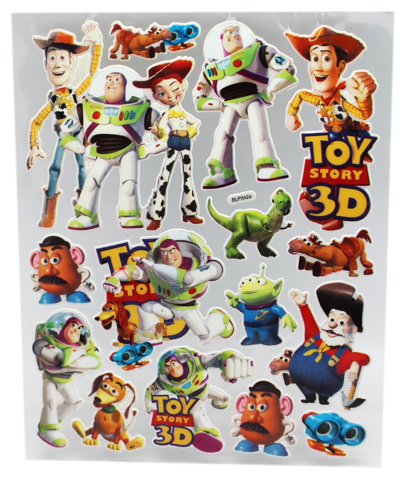 Disney Pixar Official Licensed CHARACTER STICKERS Arts 3D Crafts Reward Foil 