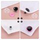 thumbnail image 5 of Ojos de seguridad brillantes Uxcell de 18 mm, 36 piezas de ojos de seguridad coloridos para ganchillo, 6 colores, 5 of 7