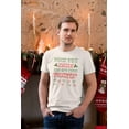 thumbnail image 2 of Old Glory Mens Christmas Deck the Halls Not Your Family Short Sleeve T Shirt, 2 of 6