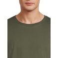 thumbnail image 4 of Athletic Works Men's and Big Men's Crewneck T-Shirt, 4 of 5