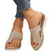 thumbnail image 2 of MKLEKYY Sandalias para Dama, Informales, de Suela Gruesa, de Tacón Medio, Cómodas, para Playa, para Verano, 2 of 4