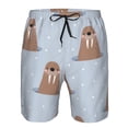 thumbnail image 3 of Goofa Playful Walrus Wonders Printed Mens Swim Trunks Summer Quick Dry Short Beach Swimwear Bathing Suits-X-Large, 3 of 9