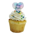 thumbnail image 5 of Dog Mom Heart Love Cupcake Picks Toppers Decoration Set of 6, 5 of 6