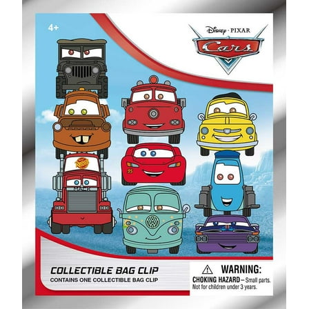 Disney 3D Figural Keyring Pixar's Cars Series 1 Mystery Pack (1 RANDOM Figure)