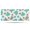 Pioneer Flower Floral Print Pattern, variant on Pioneer Flower Floral Print Pattern Bathroom Rugs Mat, Non Slip Microfiber Bathroom Rug with Rubber Backing, Soft Mats for Bathroom Floor Tub Shower, 24"x60"