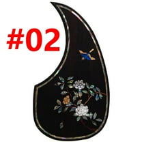 Acoustic Guitar Pickguard Solid Wood Pick Guard Anti-scrape Plate ...