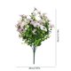 thumbnail image 3 of Artificial Eucalyptu And Violet Plastic Flowers Outdoor Home And Garden Decorative Bouquets, 3 of 6