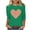 Green, variant on Valentines T Shirts for Women Womens 3/4 Sleeve Tops Womens Crew Neck Shirts T Shirts for Women Graphic Items Free Shipping