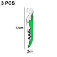 thumbnail image 2 of 3PCS Seahorse Corkscrew, Soft Touch Double-Hinged Waiter’s Style Corkscrew Wine Bottle Opener, Gift for Wine Lovers, 2 of 7