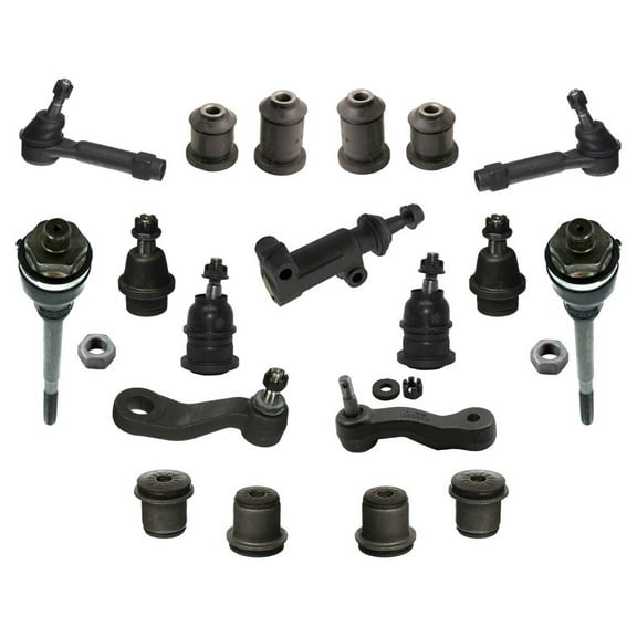 19 Pc Steering & Suspension Kit Inner & Outer Tie Rod, Pitman Arm W/4 Grooves Fits select: 1999-2006 CHEVROLET SILVERADO, 2000-2006 CHEVROLET TAHOE