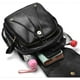 thumbnail image 3 of Mochila Mini Mochila De Cuero De PU Mochila De Mujer Bolso De Hombro Monederos Mochila (Negro) suave, cómoda y duradera, 3 of 5