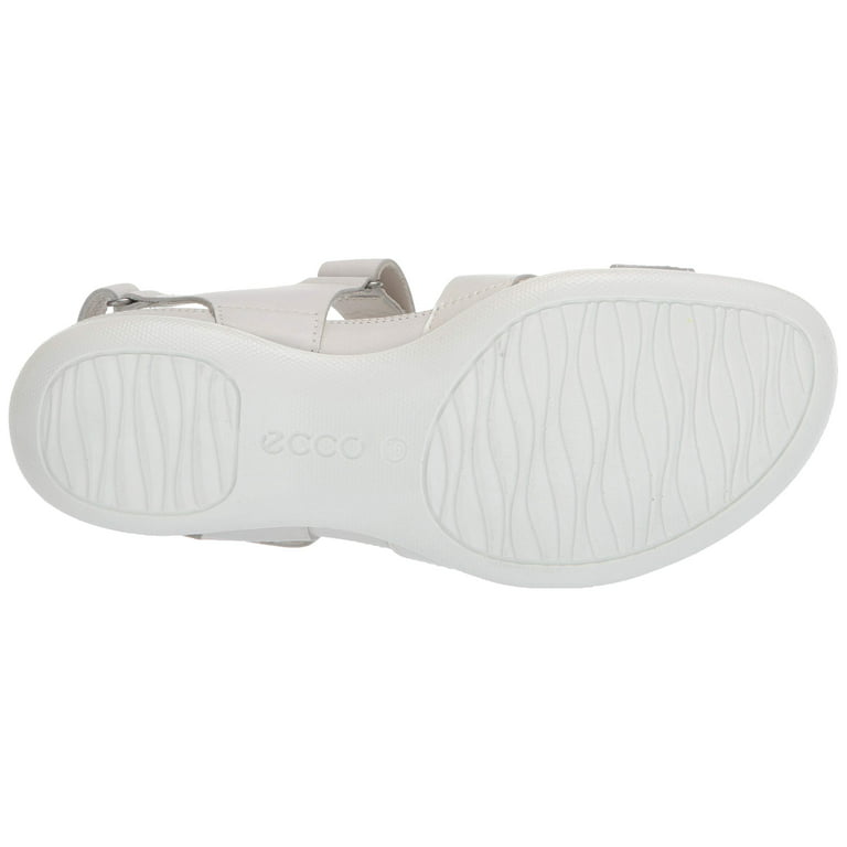 ECCO Women's Flash Strap Sandal, Dove Shadow/White, 38 EU (7-7.5 US) - Walmart.com