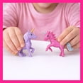 thumbnail image 3 of Unicorn and Fairy Toy Set 10 Pack – Magical Creatures Figurines, Colorful Fantasy Playset, Mini Unicorns & Fairies for Kids Ages 3+, 3 of 4