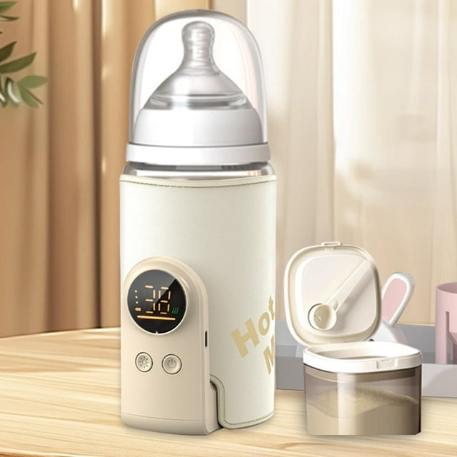 Fast Bottle Warmers for All Bottles, Temperature Control, No Overheat, Milk Warmer with Night Light
