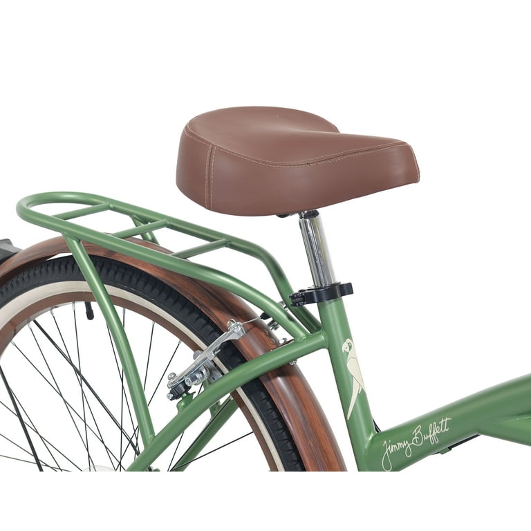 26 Inch Margaritaville Green Speed Adult Cruiser Bicycle
