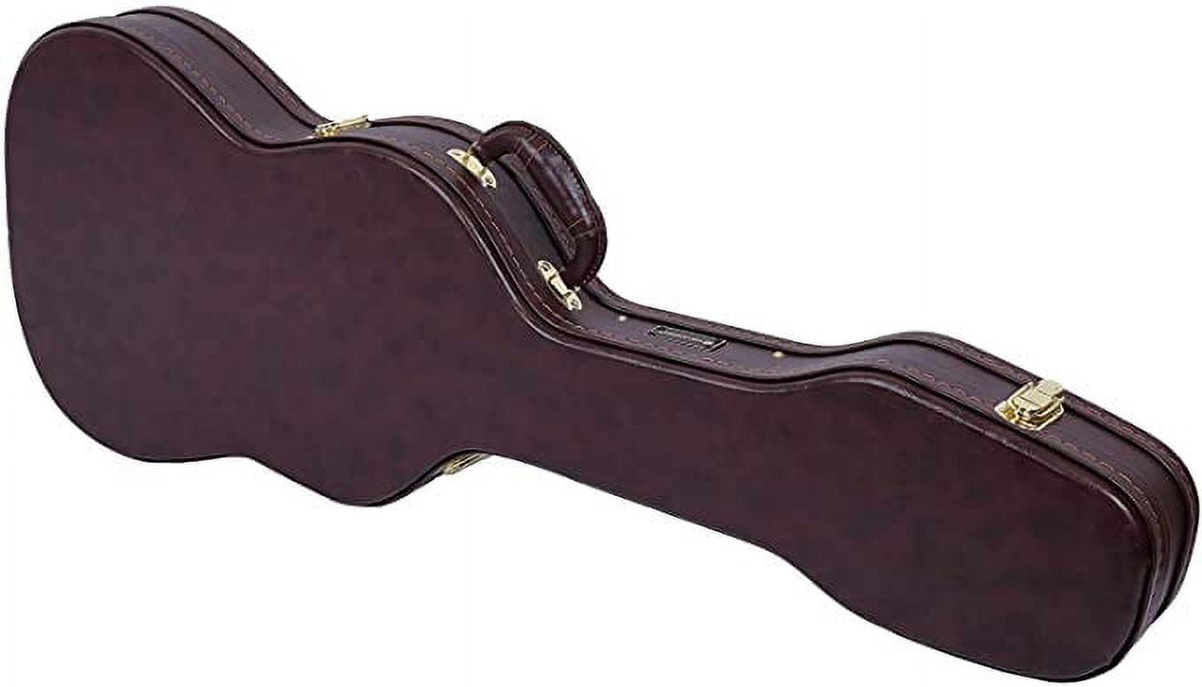 Crossrock Electric Guitar Case for Telecaster and Stratocaster Style,Brown (CRW620STBR)