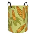 thumbnail image 2 of Balery Corn Round Laundry Basket with Handles Waterproof Freestanding Laundry Hamper for Clothes Toys in the Dorm and Family-Medium, 2 of 8