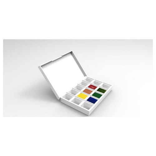 DANIEL SMITH / JJC LLC 285650001 DANIEL SMITH HALF PAN WATERCOLOR FLORAL 6 COLOR SET