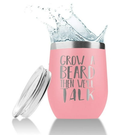 

12oz Sippy Cups Stainless Steel for Ice Hot Drink Vacuum Insulated Travel Coffee Mug for Friends