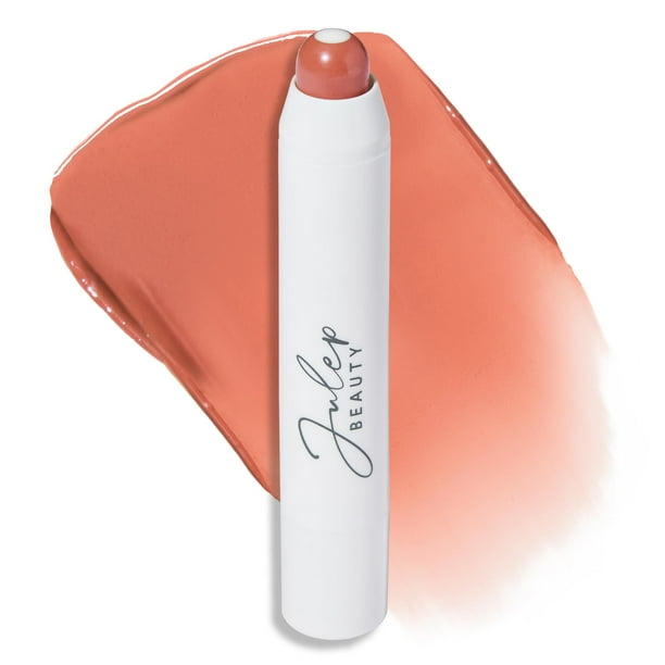 Bálsamo labial Julep It's Balm Tint of Color - Nectar Pink Creme | Color de labios hidratante con núcleo de vitamina E | Acabado brillante natural | Vegano y libre de crueldad