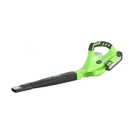 Greenworks 24252 40V G-MAX Lithium-Ion Variable-Speed Handheld Blower with 2 Ah Battery