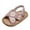 Pink, variant on HUANBAI Toddler Kids Leisure Baby First Shoes Sandals Open Girls Toe Walkers Baby Shoes One Size