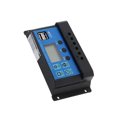 thumbnail image 4 of Cateissary Regulador de panel solar Controlador de carga de Pantalla LCD Gestión de carga PWM de 4 etapas completa Electrodomésticos Azul 60A Cateissary HA5851-06B, 4 of 6