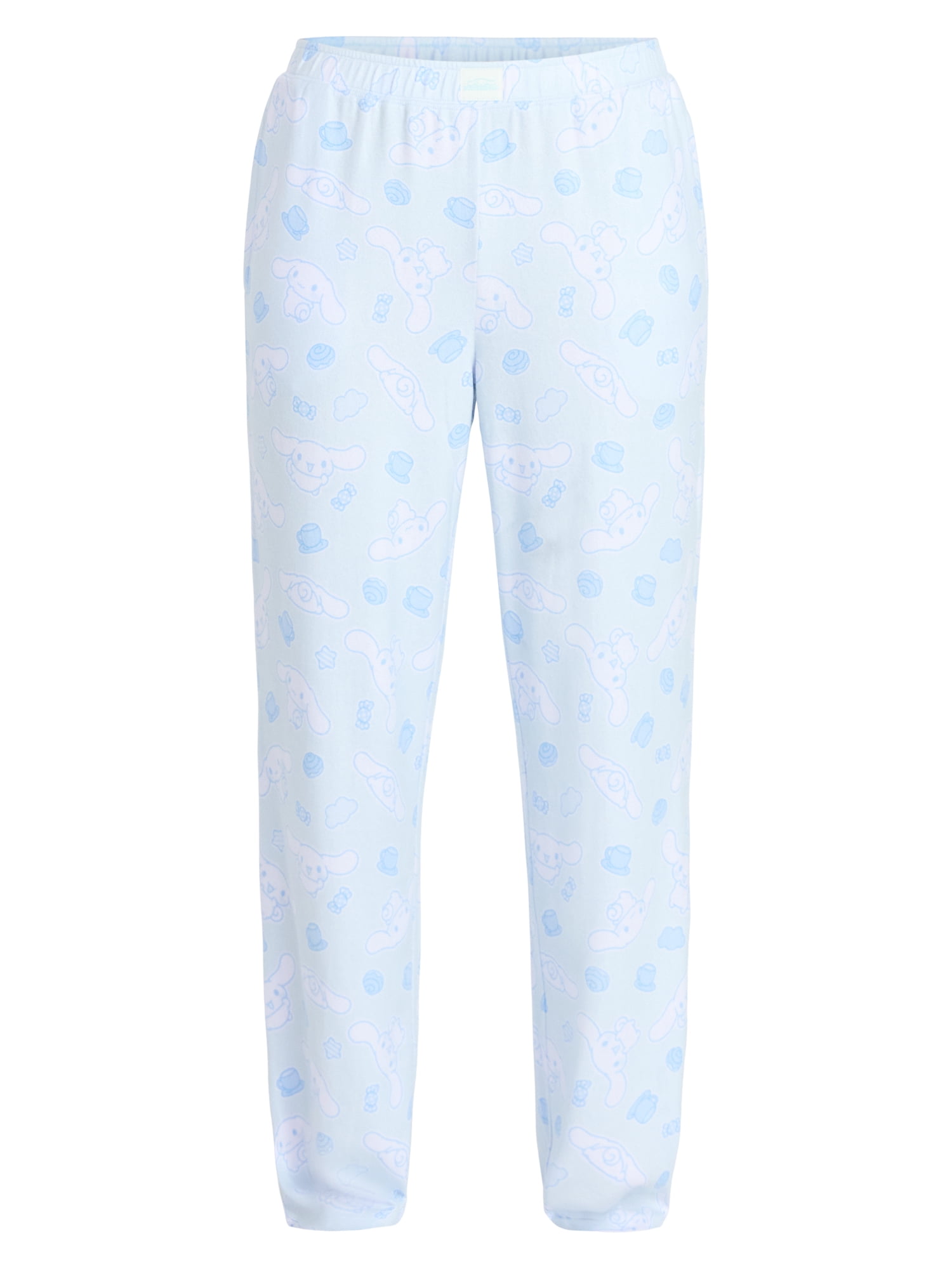 Cinnamoroll Women's and Women's Plus Sleep Pants with Pockets, 32" Inseam, Sizes XS-3X