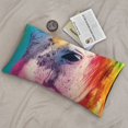thumbnail image 5 of Kdxio Watercolor White Horse Pattern Pillowcase with Envelope Closure,20" x 36" Pillow Cases,Gifts for Men or Women-No pillow, 5 of 5