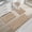 Beige, variant on Ileading Bathroom Rugs Sets 4 Piece with Lid Cover Absorbent Microfiber Bathroom Shower Mat Set