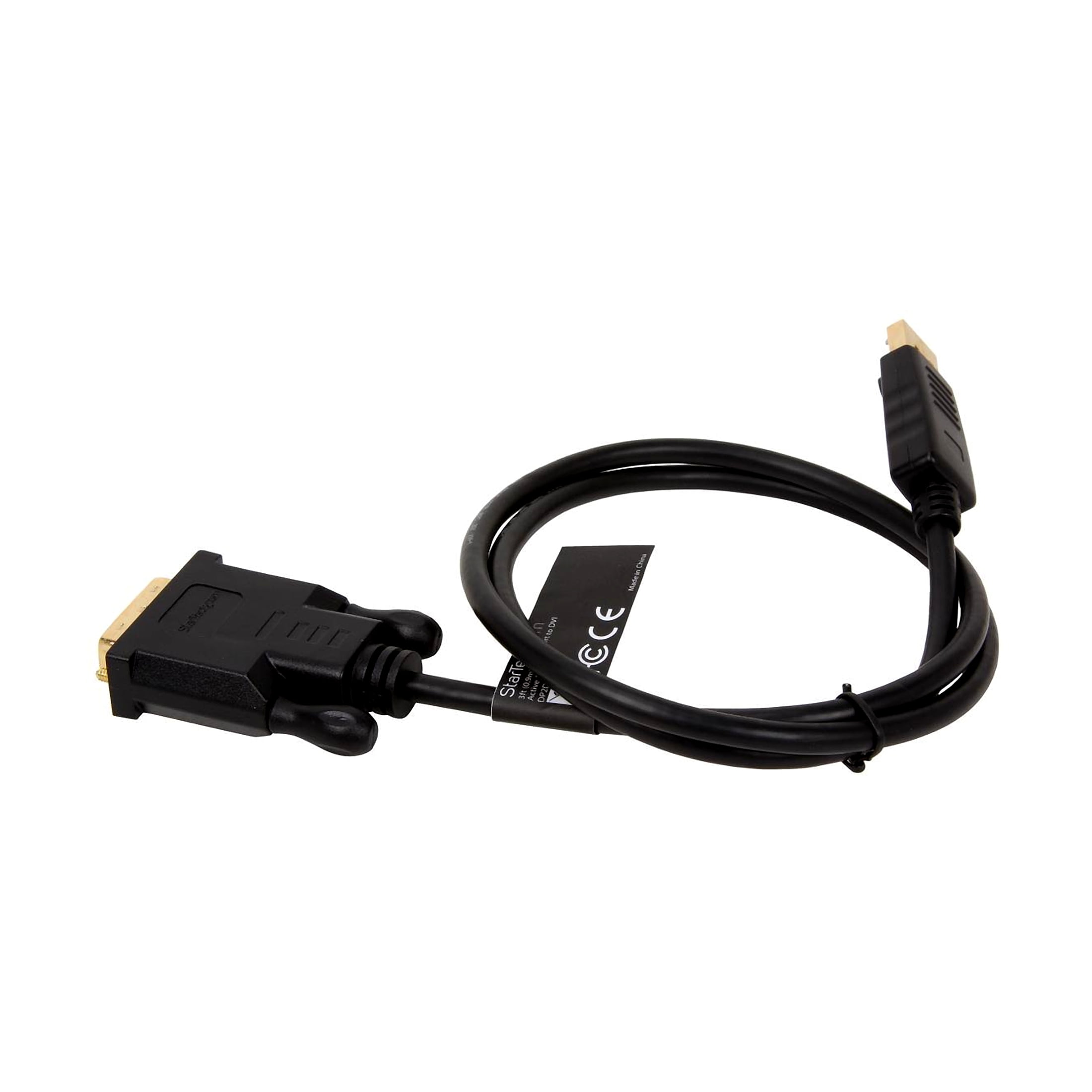 StarTech 3' Male DisplayPort to Male DVI Active Adapter Converter Cable