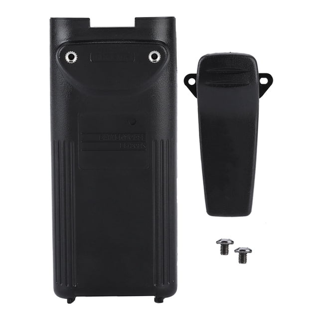 Estuche de Batería para Icom Radio F22/A6/V82/V8/IC24/ICU82/Gran Capacidad (6*AA) Negro