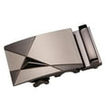 thumbnail image 6 of Durable Metal Alloy Ratchet Belt Buckle, Automatic Slide Buckle 5, 6 of 7