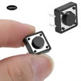 thumbnail image 4 of Interruptor de Botón Push, Interruptor de Tacto Mini Estable, Negro para la Placa de CircuitO de CircuitO IRCRESO PCB CUCTICIO DE LACA BASE, 4 of 7